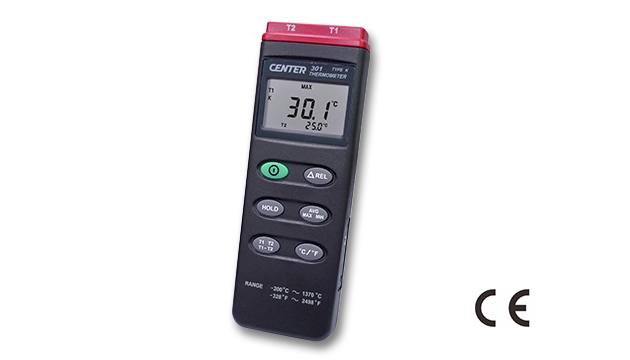 Máy đo nhiệt độ 2 kênh CENTER 301